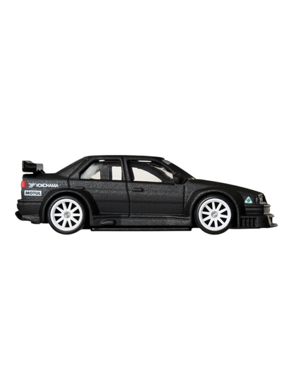 HotWheels Car Culture Alfa Romeo 155 V6 TI and 69 Alfa Romeo 33 Stradale Imported Premium 2 Pack 1:64 Scale