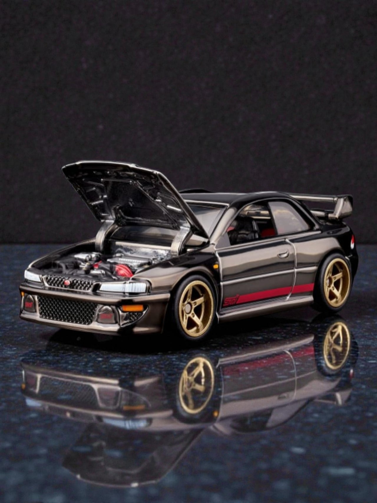 HotWheels RLC Exclusive '98 SUBARU IMPREZA WRX STi 1:64 Scale (With Protector) JJY62-9893