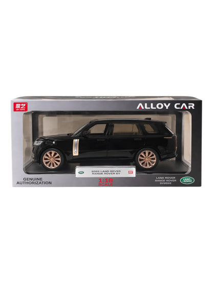 QT TOYS 2022 Land Rover Range Rover SV 1:18 Scale Alloy Die-Cast Model Car | Opening Doors, Lights & Sound, Steering, Suspension & Adjustable Seats