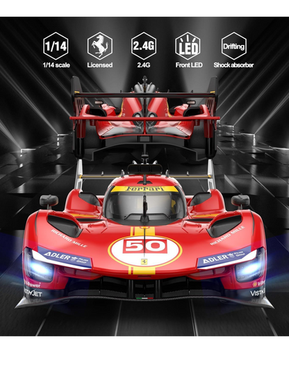 Rastar Ferrari 499 P Remote Control 1:14 Scale (Official Licensed Product)