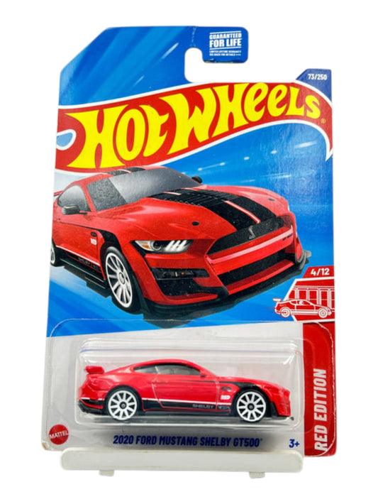 Hotwheels '2020 Ford Mustang Shelby GT500'(Red Edition) Imported Mainline 1:64 Scale