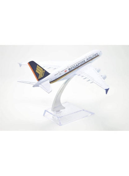Aircraft Model Diecast Alloy Metal Singapore Airlines/Airways Airbus A380 16 cm (Code-111)