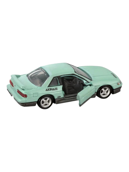 Takara Tomy Tomica Premium Unlimited Initial D Nissan Silvia (S13) by Koichiro Ikeya Diecast Model 1:64 Scale