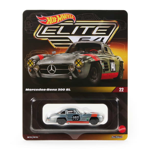 PRE ORDER HotWheels Elite 64 Mercedes-Benz 300 SL Imported Premium RLC 1:64 Scale (With Protector) Eta-june 1st week