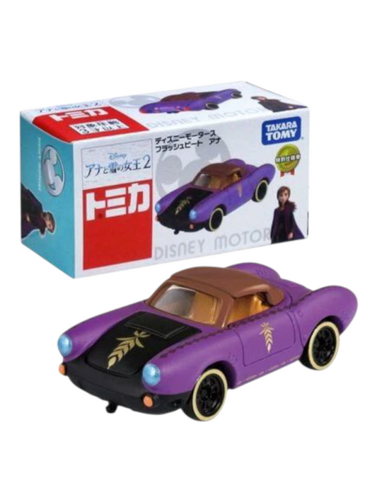 Takara Tomy Tomica Disney Motor Flash Beat Anna 1:64 Scale