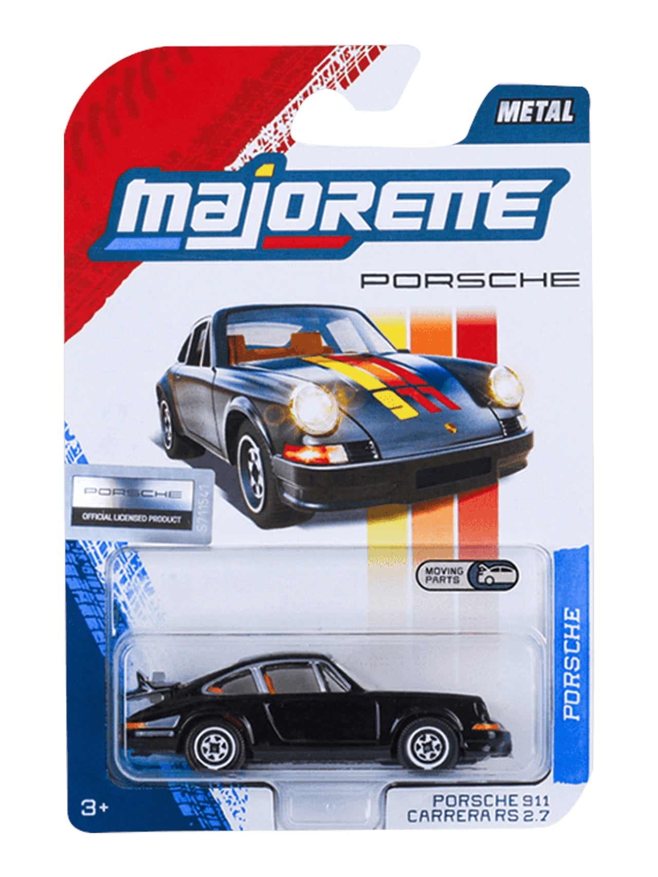 Majorette Porsche 911 Carrera RS 2.7 Imported Premium 1:64 Scale