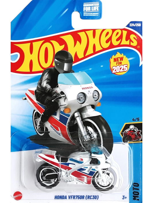 HotWheels honda vfr75or ( rc30 ) Imported Mainline 1:64 Scale HYW51-N7C6