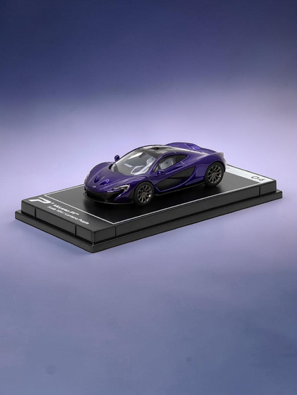 Postercars Hypercar League Collection Mclaren p1 1:64 Scale / Lantana purple (No 04)