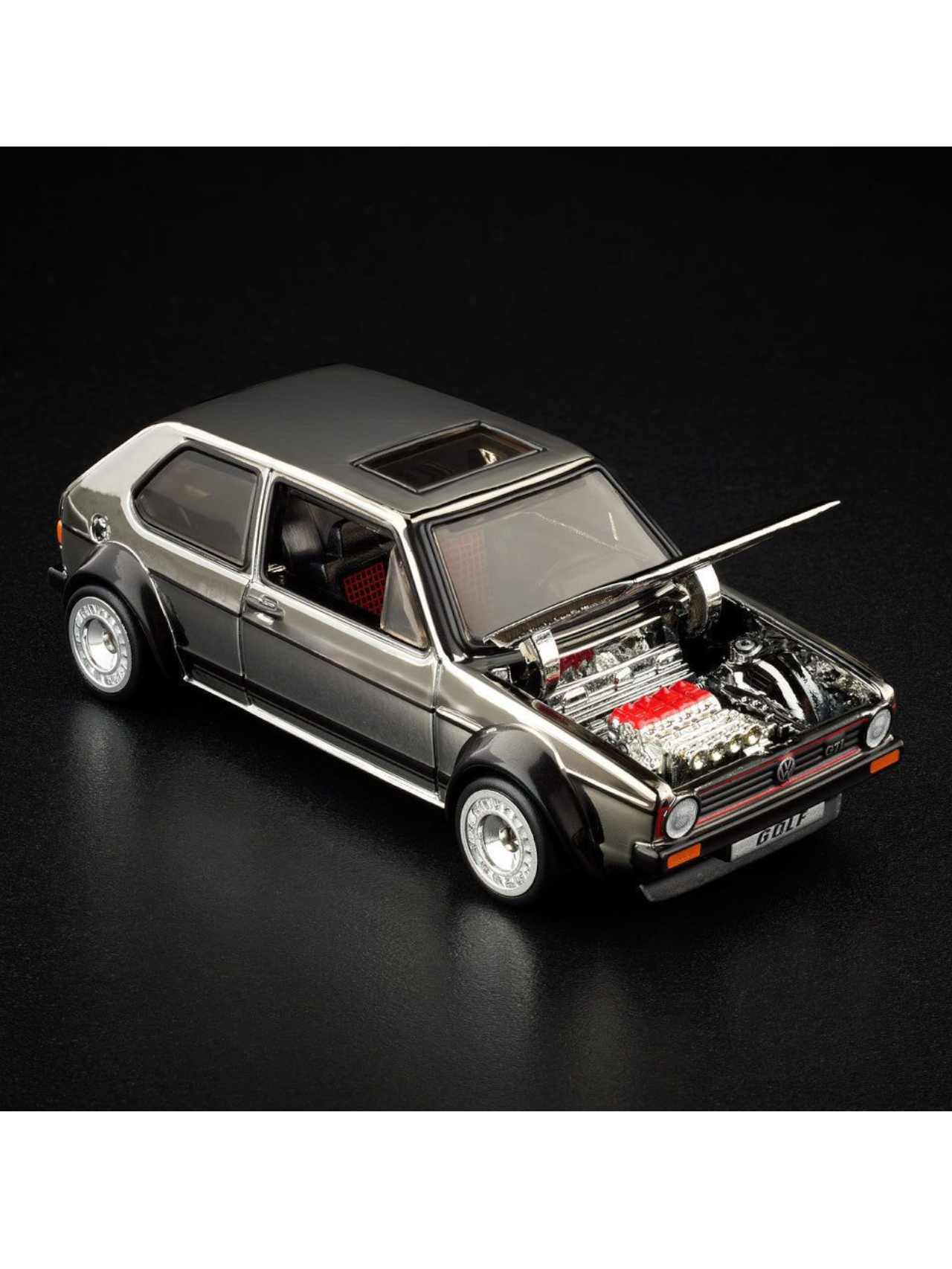 HotWheels 1976 Volkswagen Golf MK1 GTI RLC 1:64 Scale (With Protector)
