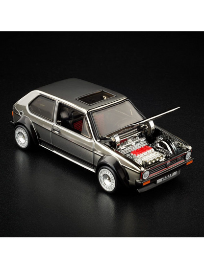 HotWheels 1976 Volkswagen Golf MK1 GTI RLC 1:64 Scale (With Protector)