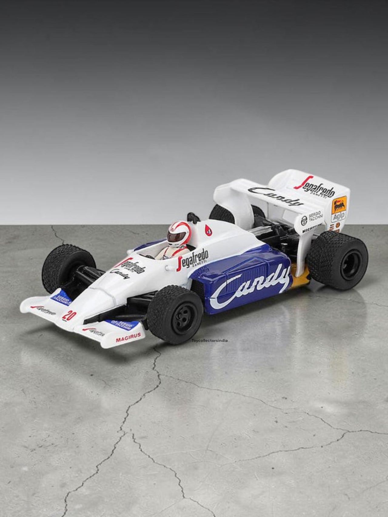 Mini GT #1193: Toleman TG184 #20 Johnny Cecotto 1984 Monaco Grand Prix Imported 1:64 Scale