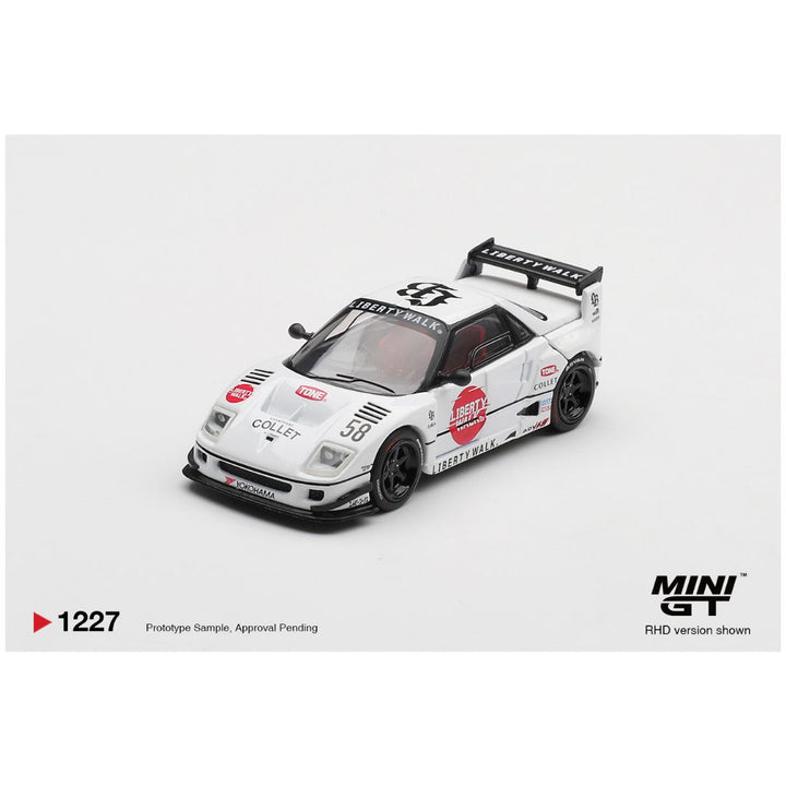 Mini GT #1227: Mazda AZ-1 Liberty Walk LB40 LB-Hinomaru 1:64 Scale