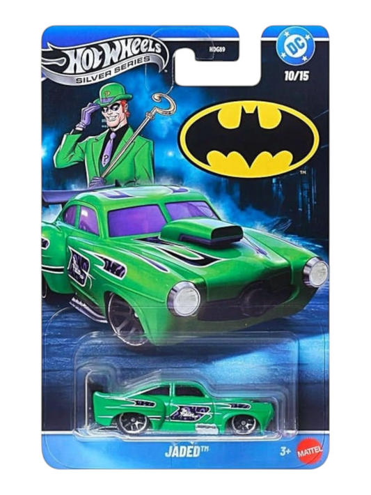 Hotwheels Silver Series "JADED" Imported Card Art 1:64 Scale