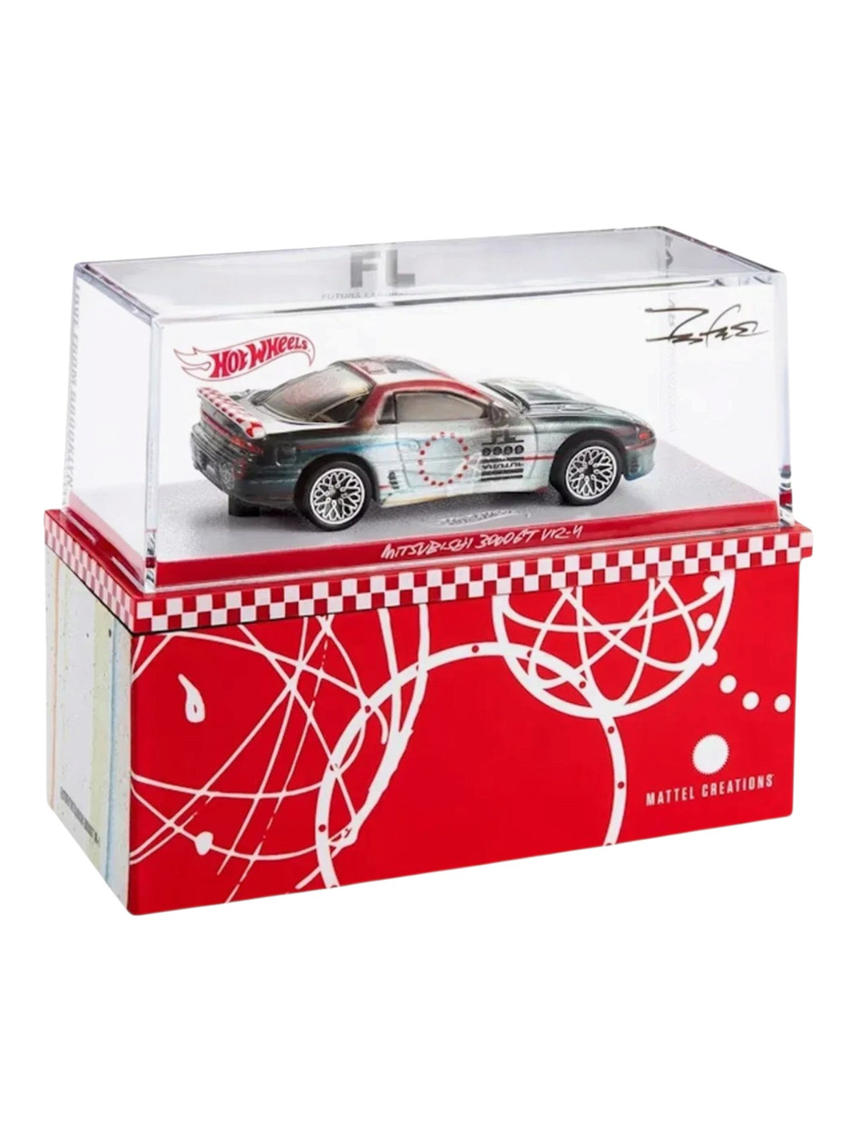 Hotwheels X Futura Laboratories "Mitsubishi 3000Gt Vr-4 Imported Premium RLC 1:64 Scale JGP26-9893