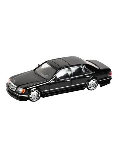 Street Weapon Mercedes-Benz W140 Premium Diecast 1:64 Scale (With Acrylic Case)