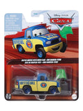 Disney Pixar Cars dexter hoover with green flag 1:64 Scale