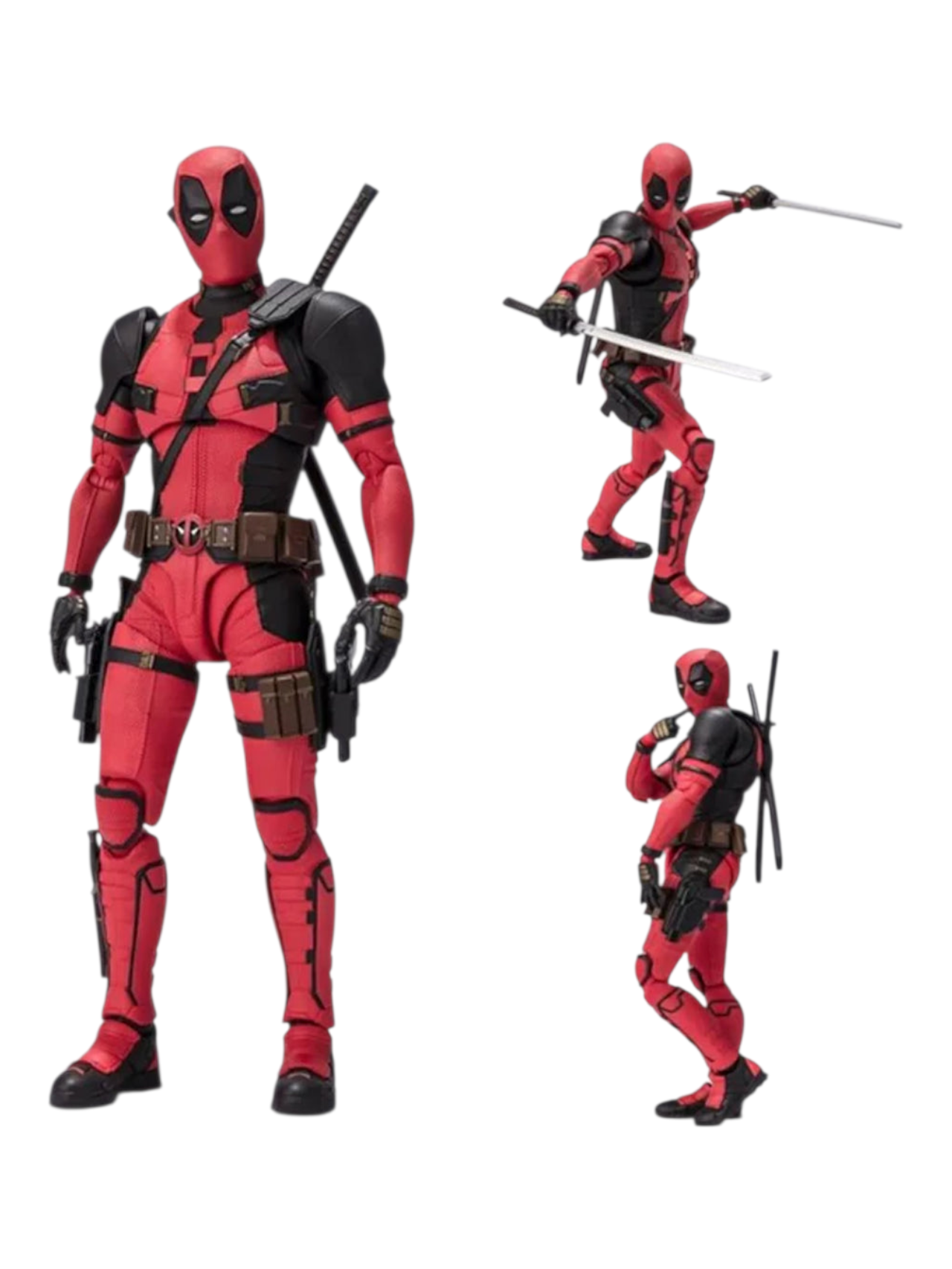 ZD Toys Marvel Studio Deadpool 1:10 Scale Action Figure- Deadpool & Wolverine Collection