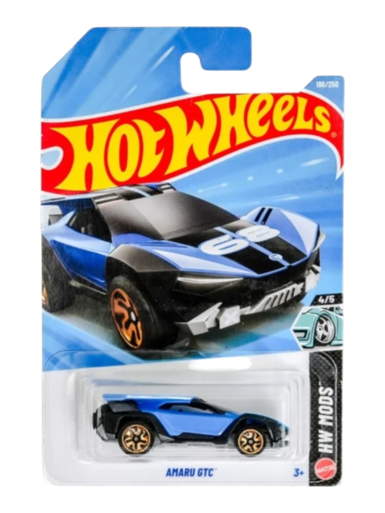 HotWheels " Amaru Gtc" Imported Mainline 1:64 Scale (Treasure hunt)
