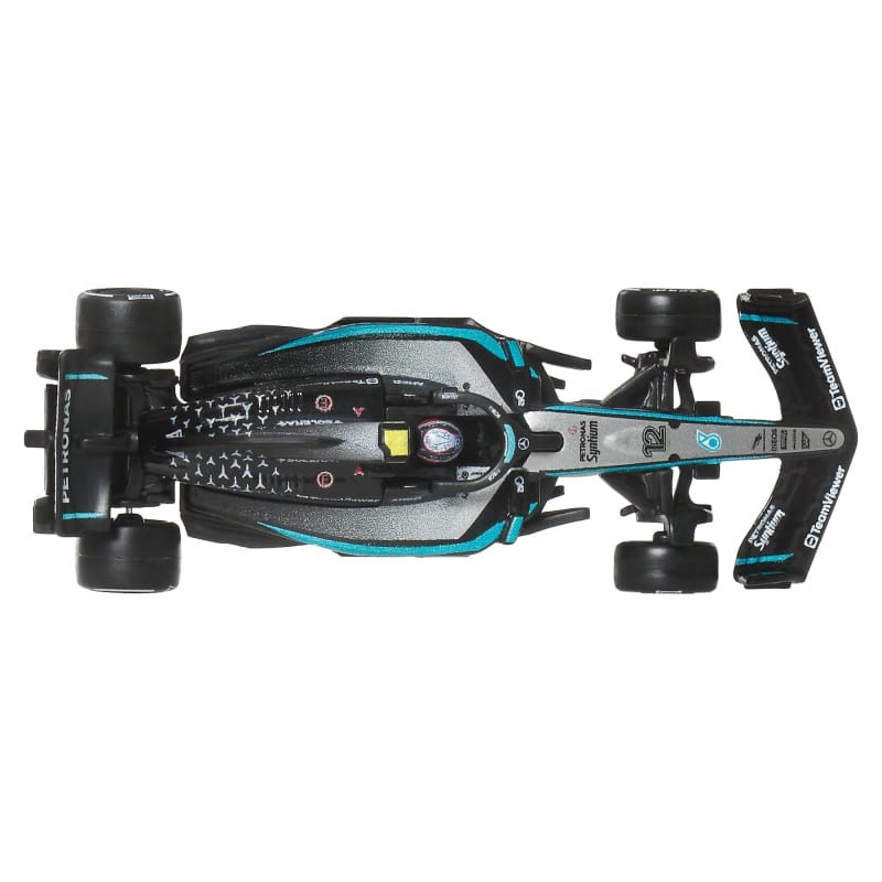 Hotwheels Premium Mercedes-AMG PETRONAS 2025 Formula One Team 1:64 Scale
