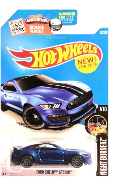 HotWheels Ford Shelby GT350R Imported Mainline 1:64  Scale