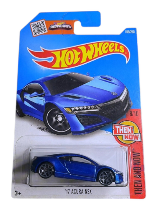 Hotwheels 17 Acura NSX Imported Mainline 1:64 Scale