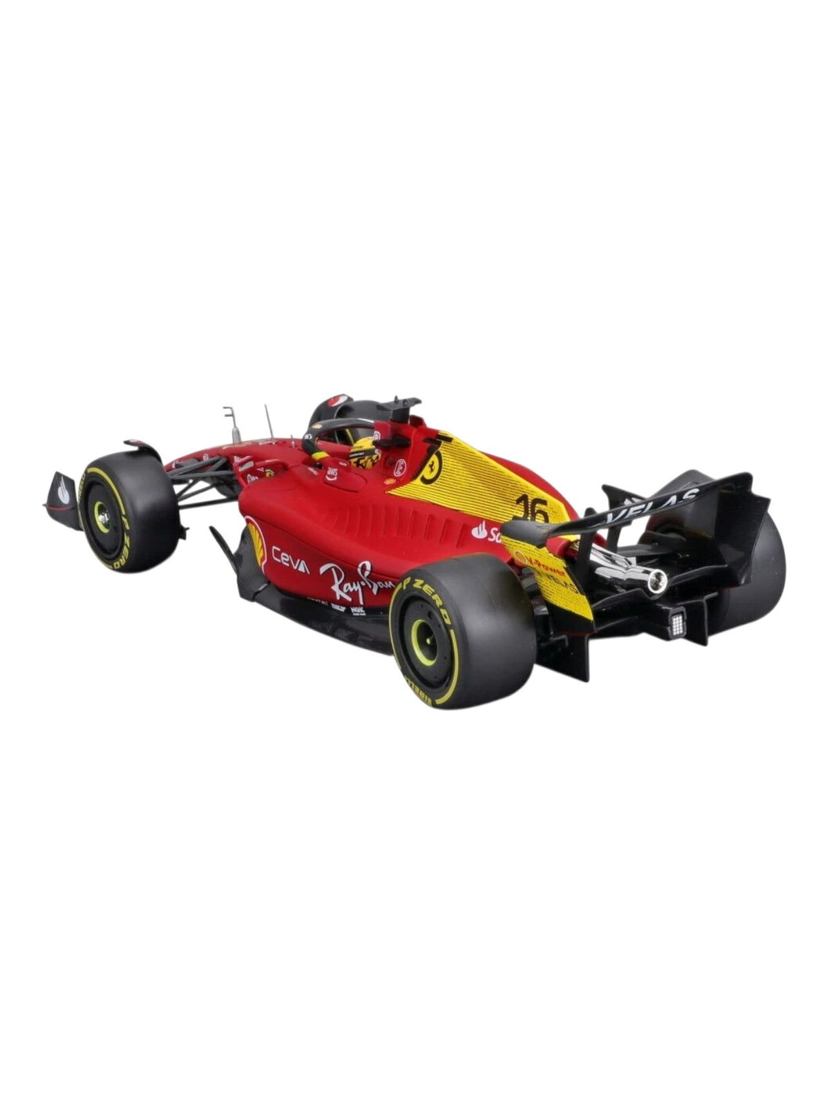 Bburago Formula 1 (f1)Ferrari F1-75 #16 Charles Leclerc 1:24 Scale Diecast Model
