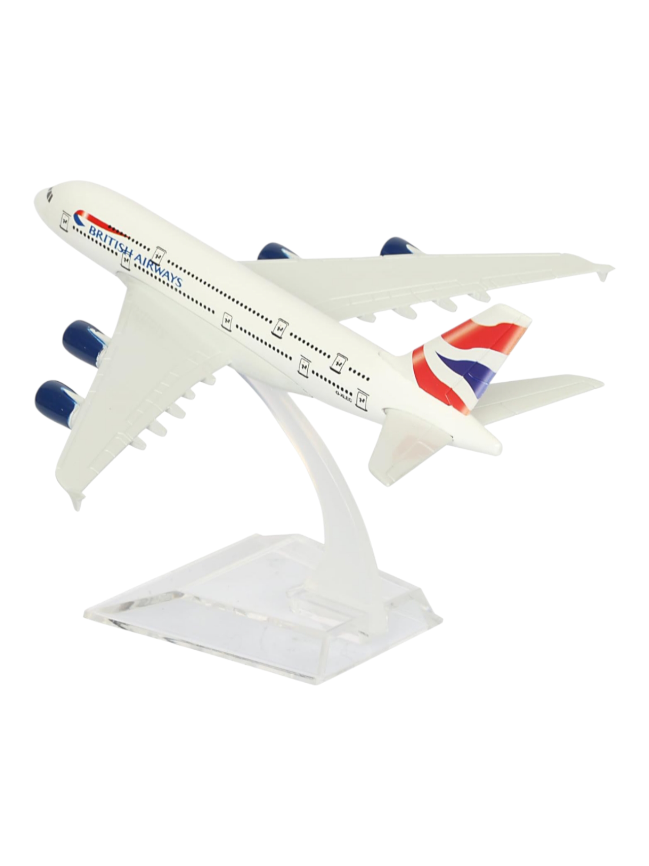 Aircraft Model Airbus A380 British Airways 16 CM Model (Code-112)