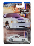 HotWheels Silver Series 60 Years 84 ford Mustang SVO Imported Mainline Card Art 1:64 Scale