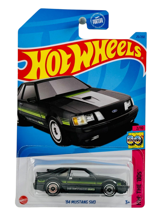 HotWheels 84 Mustang SVO Imported Mainline 1:64 Scale