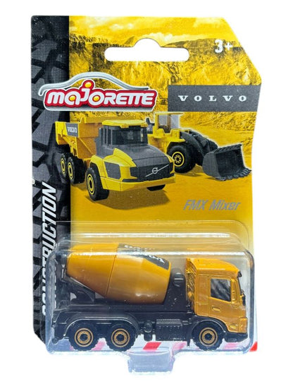 Majorette Volvo Construction FMX Mixer 1:64 Scale