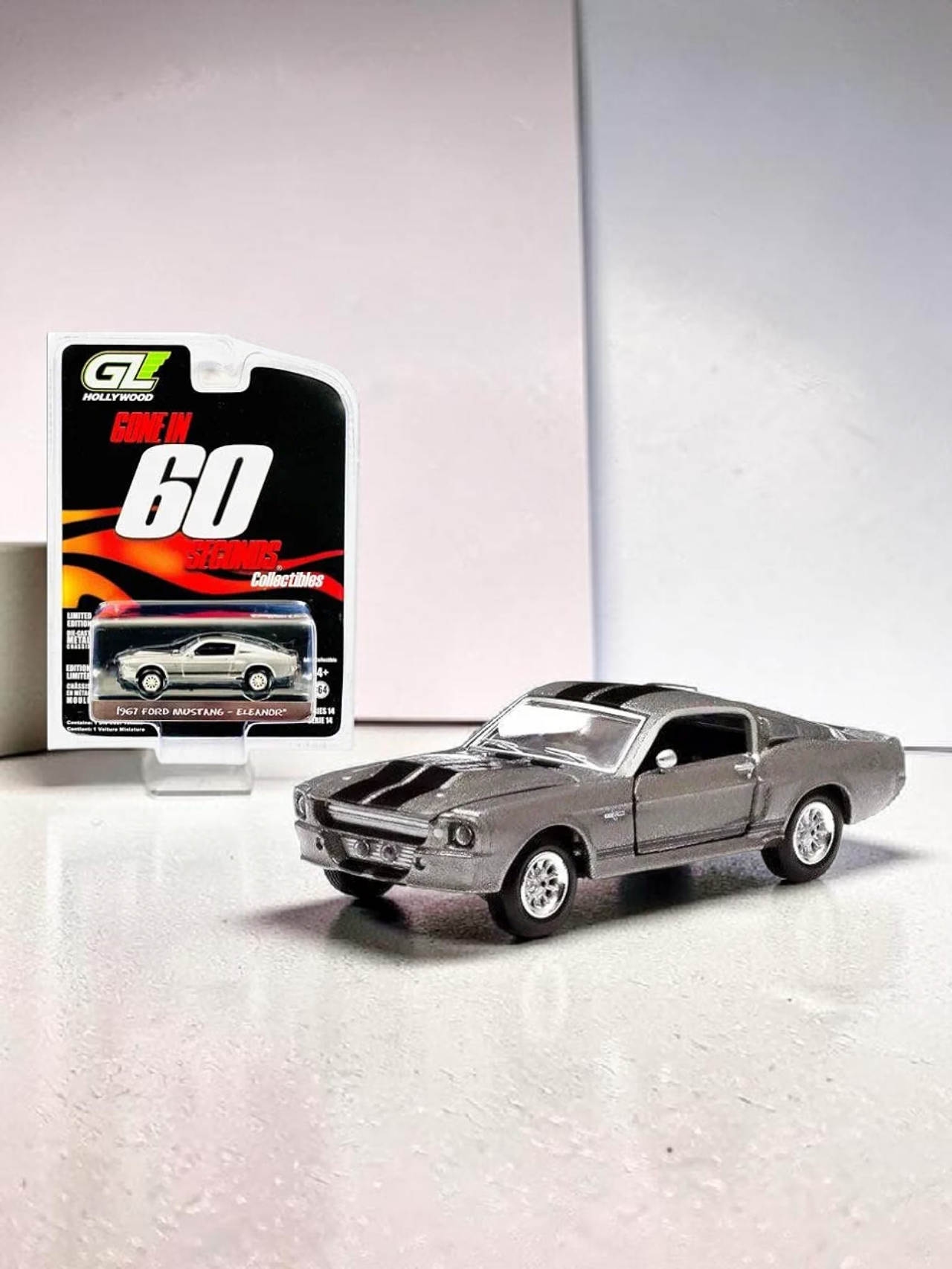 Greenlight '1967 Ford Mustang 'Eleanor" Gone In 60 Seconds Collectible 1:64 Scale ( Chase Piece )