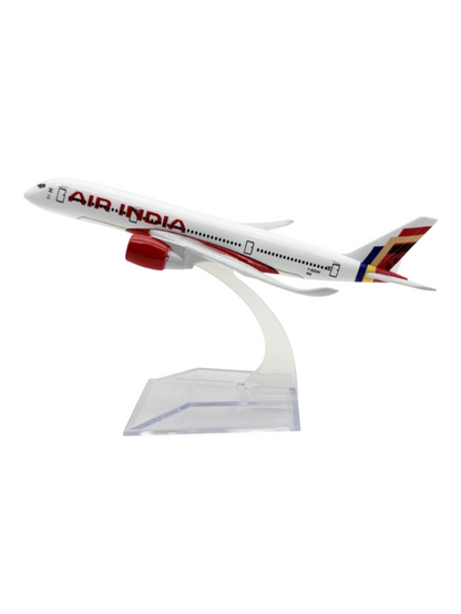 Aircraft Model Airbus A350-900 Model Air India airplane 16 CM (Code-115)