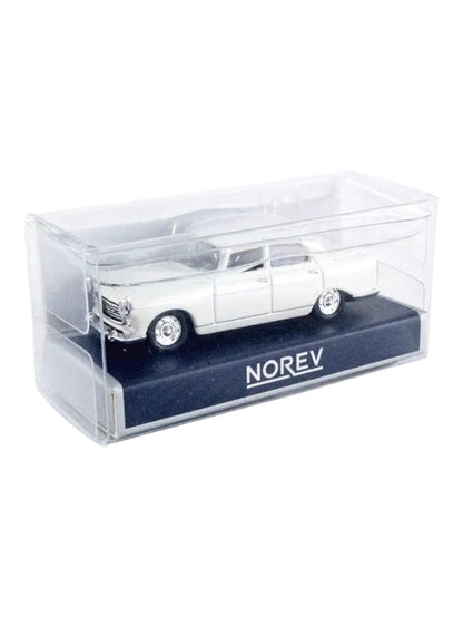 NOREV "Peugeot 404 1968 Courchevel White 474447 Code UV1 1:87 Scale
