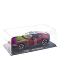 Ferrari 12 Cilindri Red Bburago Licensed Diecast Scale Model Car with Acrylic Cover 1:24 Scale