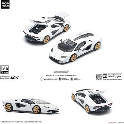 Pop Race pr64-117 Lamborghini countach LPI 800-4 1:64 Scale