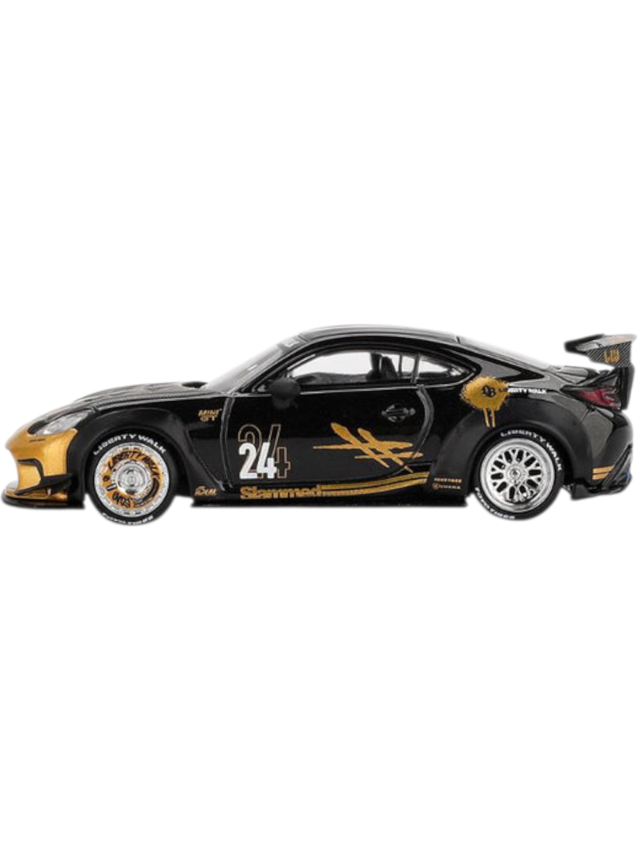 Mini GT #1149: Toyota GR86 LB★Nation Black / Gold