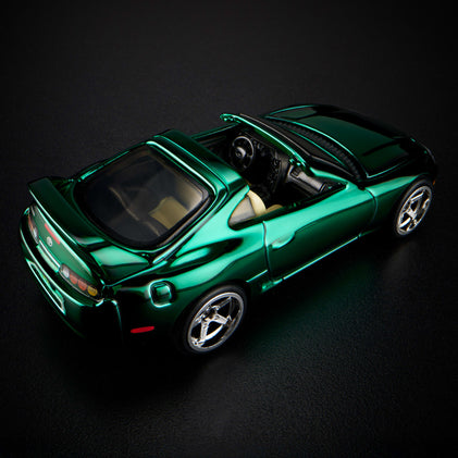 ホットウィール RLC 1997 スープラExclusive トヨタ グリーン HotWheels Redline Club 1997 Toyota Supra Imported Premium RLC 1:64