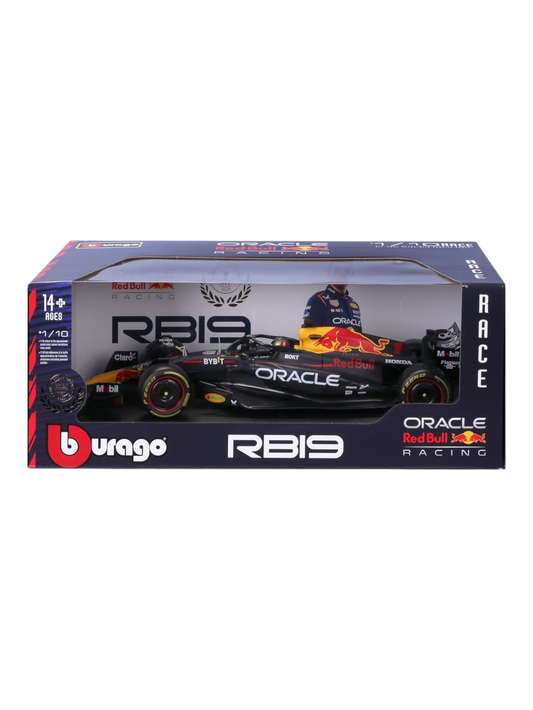 Bburago Formula 1 (F1) Oracle Redbull Racing RB19 -M.Verstappen 2023 Constructors Champions Diecast 1:18 Scale