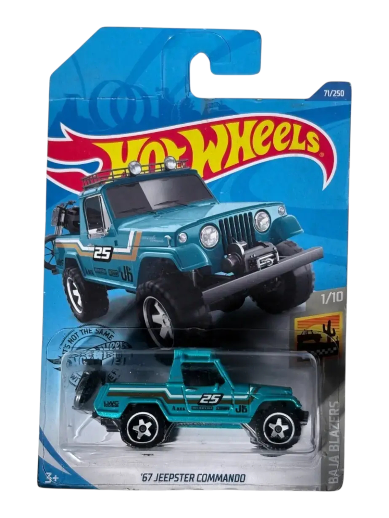 Hotwheels 67 Jeepster Commando Imported Mainline 1:64 Scale GHB84-D7C5