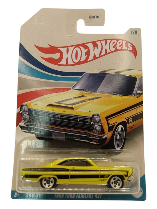 HotWheels 1966 Ford Fairlane 427 Imported Mainline Card Art 1:64 Scale