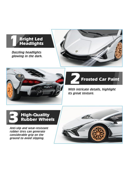 Lamborghini Sian FKP 37 Full Function Remote Control Car 1:24 Scale (Official Licensed Product)