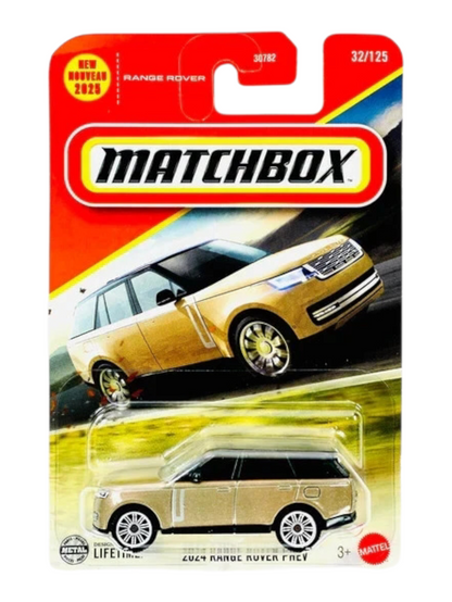 Matchbox  2025 Imported Mainline Collection - Case M (24 Cars) (30782-95cm) 1:64 Scale