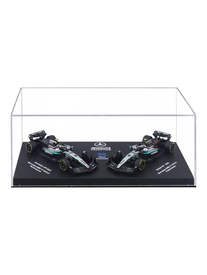 Bburago (18-58020A) Kimi Antonelli British GP 2025 Mercedes - Amg F1 W16 E Performance No.12 Diecast Model 1:64 Scale