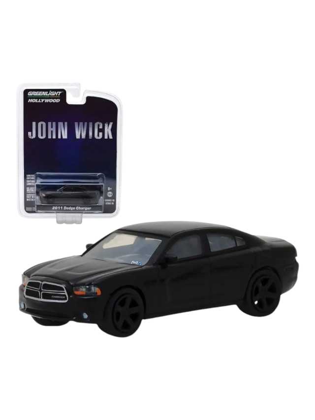Greenlight hollywood john wick 2011 Dodge charger imported  1:64 Scale