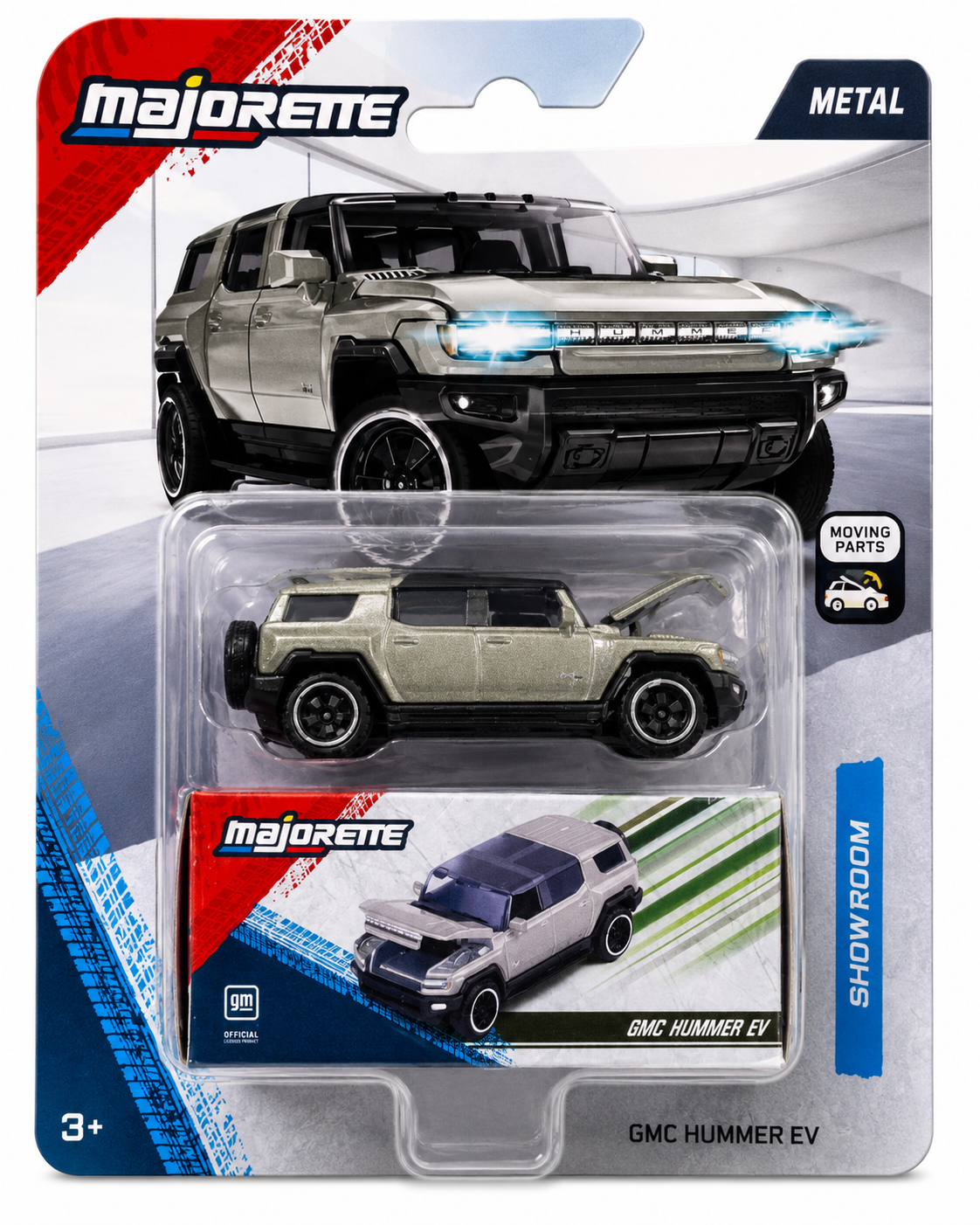 Majorette Premium Showroom Collection – 6 Car Metal Die-Cast Set with Opening Parts 1:64 Scale