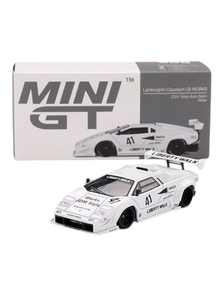 Mini GT Lamborghini Countach LB-Works (2024 Tokyo Auto Salon) 1:64