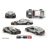 Mini GT Kaido House #218 Toyota AE86 Sprinter Trueno Kaido Street V2 1:64 Scale Diecast Model