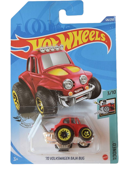 Hotwheels 70 Volkswagen Baja Bug Imported Mainline 1:64 Scale