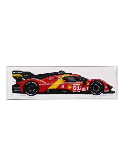 BMW McLaren F1 GTR Gulf Racing Magnet – #33 Race Car Design | 15 cm x 4.5 cm