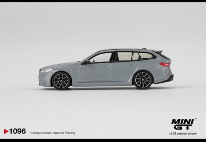 Mini GT BMW M5 Touring G99 Brooklyn Grey Metallic (No.1096) 1:64 Scale